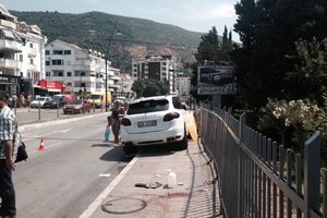Budva: Albanski državljanin poršeom "pokosio" turiste i pobjegao