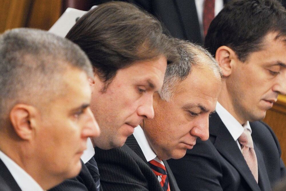 Ivan Brajović, Raško Konjević, Vujica Lazović, Foto: Savo Prelević