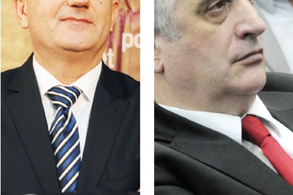 Mladen Bojanić, Peđa Bulatović, Foto: Vijesti online