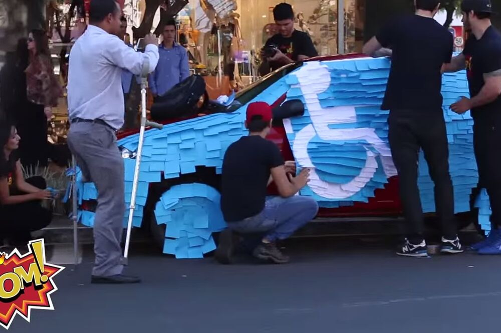 nepropisno parkiranje, Foto: Screenshot (YouTube)