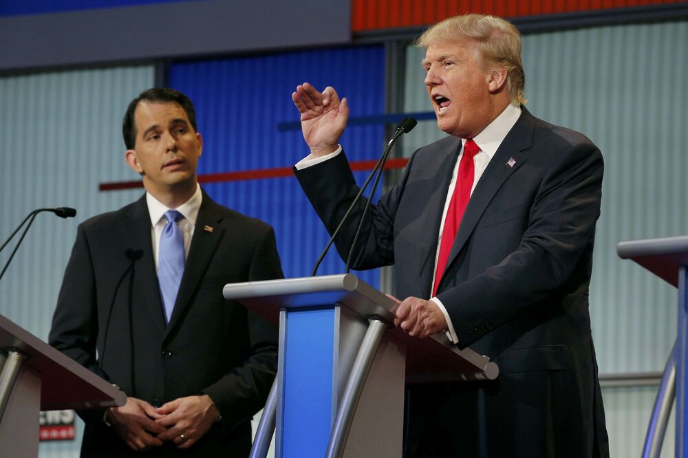 Skot Voker i Donald Tramp, Foto: Reuters