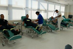 Podgorica: Pripadnici Službe zaštite dobrovoljno dali krv