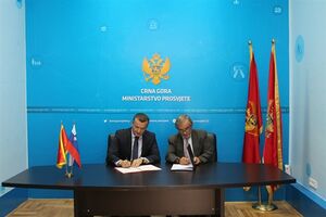 Potpisan protokol o saradnji Ministarstava prosvjete Crne Gore i...