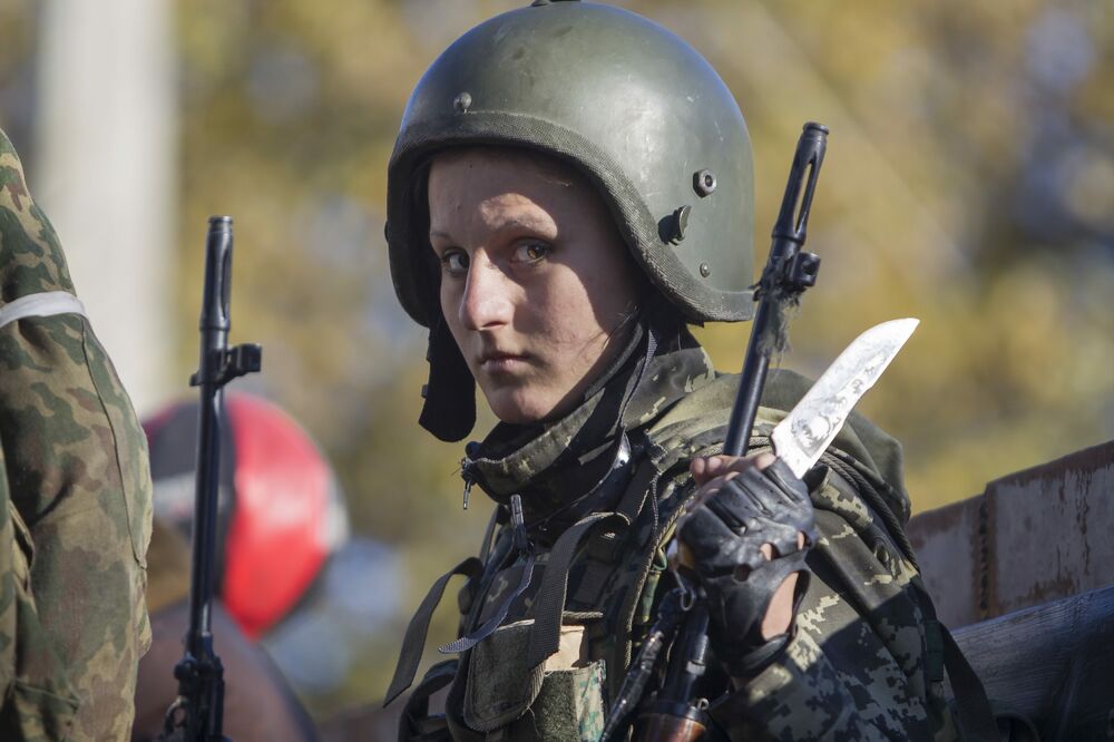 Ukrajina, žene vojnici, Foto: Reuters