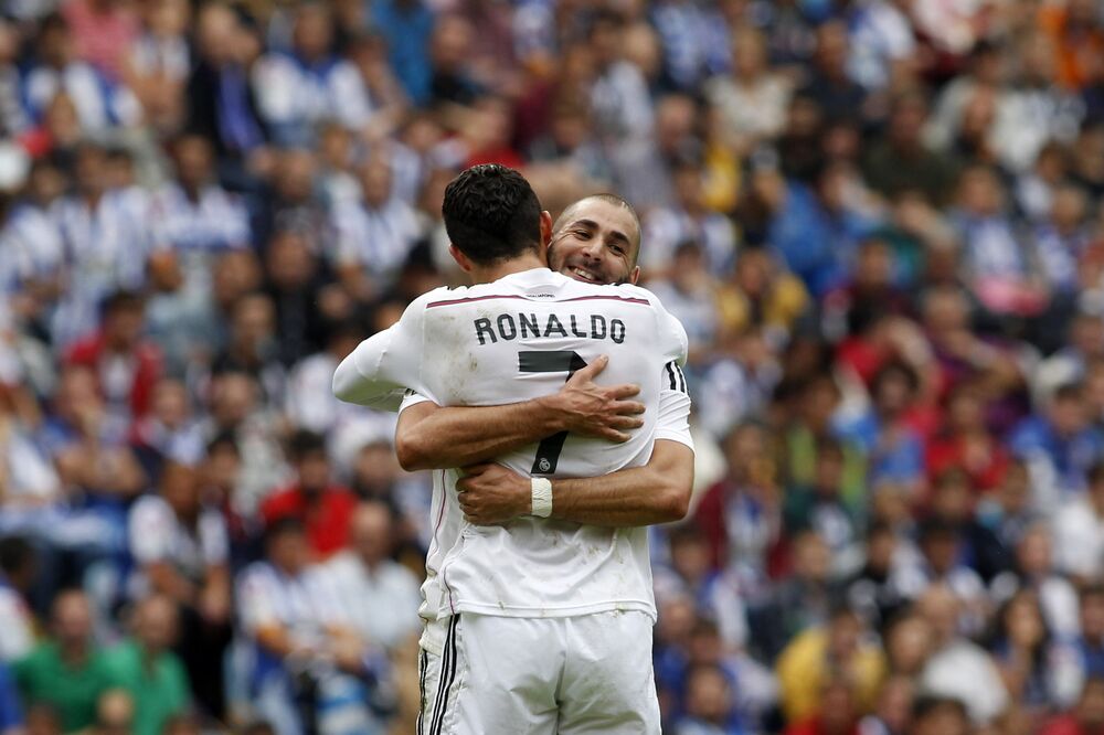 Benzema i Ronaldo, Foto: Reuters