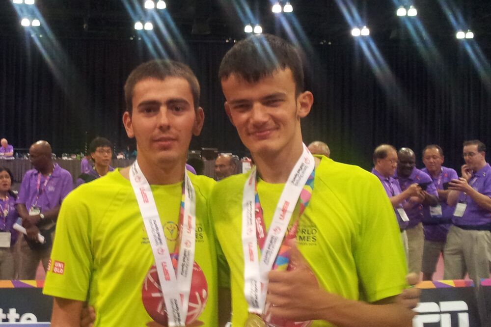 Periša Vučković i Željko Đukić, Foto: Specijalna Olimpijada