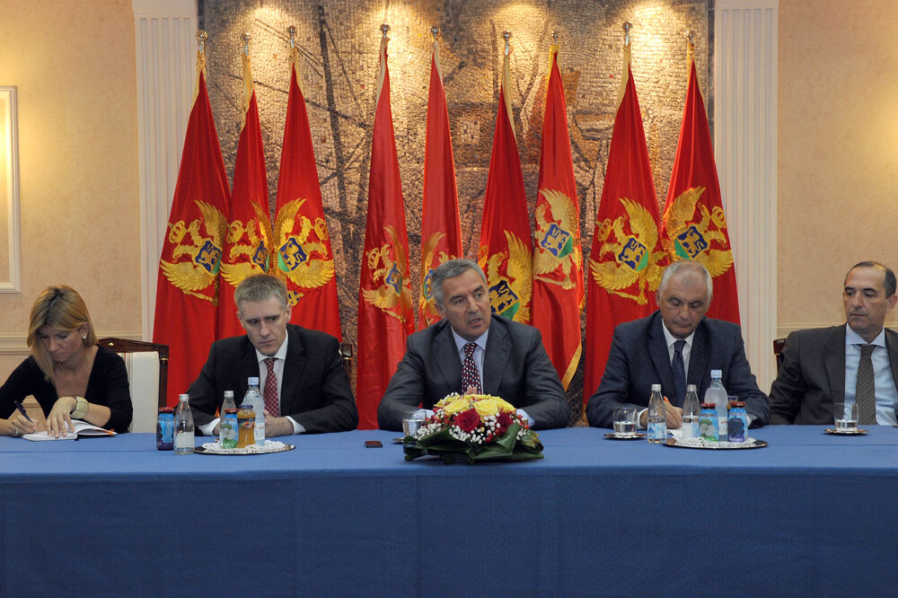 Milo Đukanović, Igor Lukšić, Foto: Biro za odnose sa javnošću