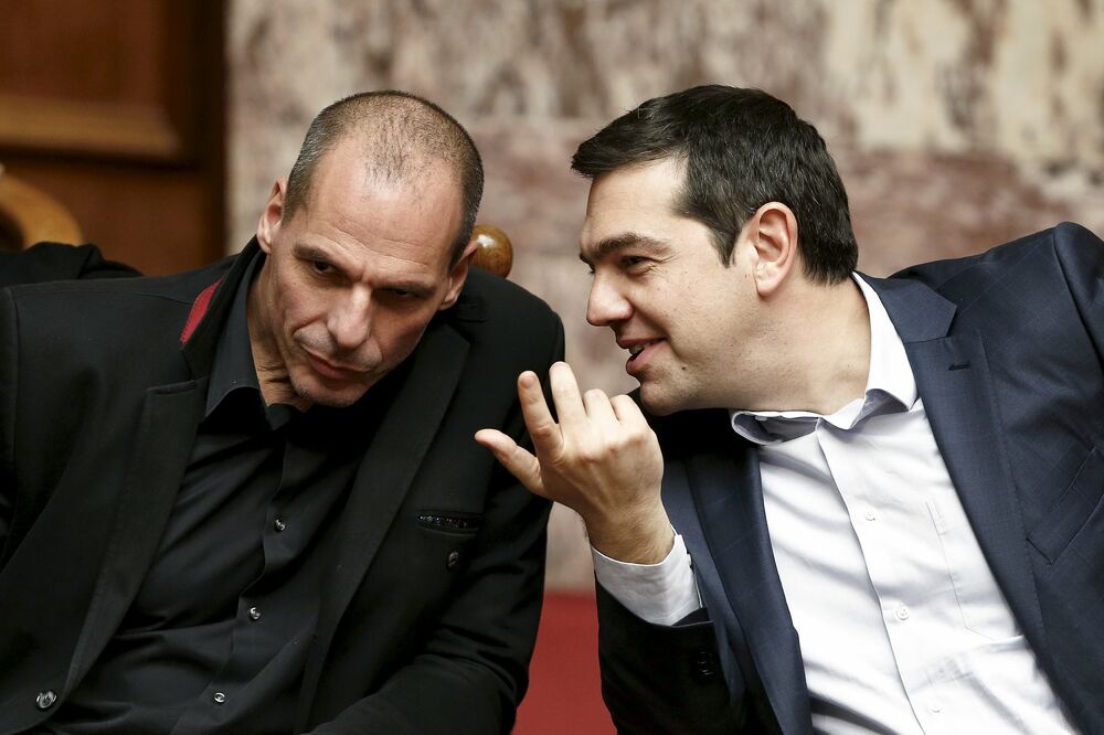 Janis Varufakis, Aleksis Cipras, Foto: Reuters
