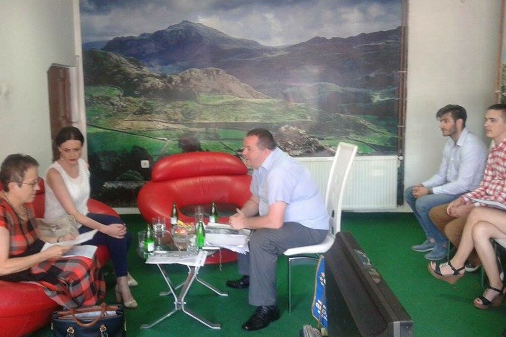 Almer Mekić, Elizabet Štajnaker, Foto: NVO Euromost