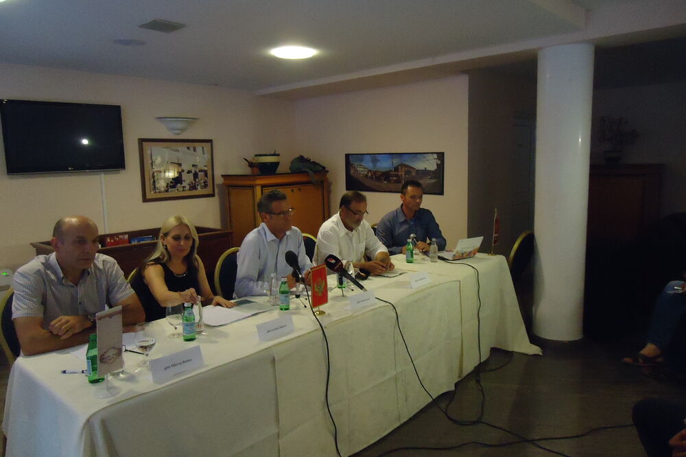 Vesko Garčević, Gordana Rajović, Milovan Baždar, Stevan Koprivica, Foto: Slavica Kosić