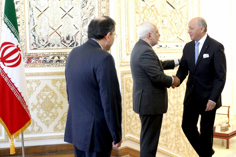 Loran Fabijus, Mohamad Džavid Zarif, Foto: Reuters
