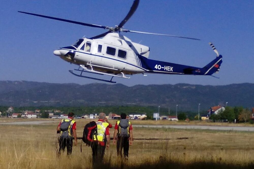 paraglajder, spašavanje, Foto: Gorska služba spasavanja