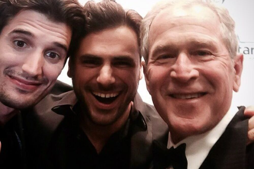 Džordž Buš, 2Cellos, Foto: Facebook.com