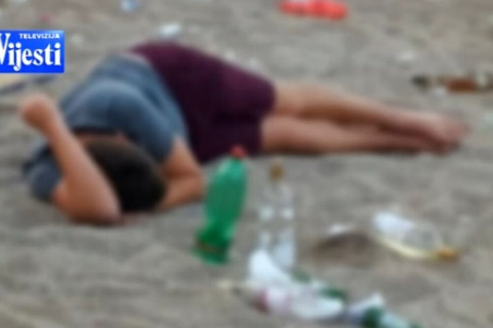 Haos, plaža Sutomore, Foto: Screenshot(TvVijesti)