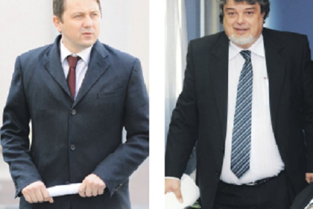 Lazar Rađenović, Zoran Srzentić, Foto: Arhiva "Vijesti"