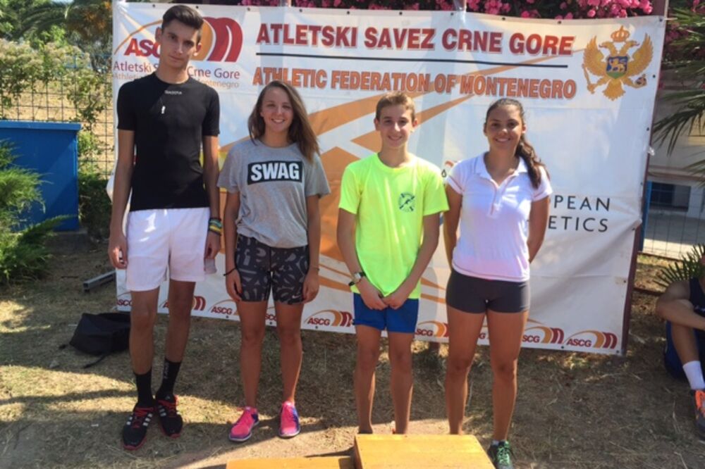 Rekorderi atletika, Foto: Atletski savez Crne Gore