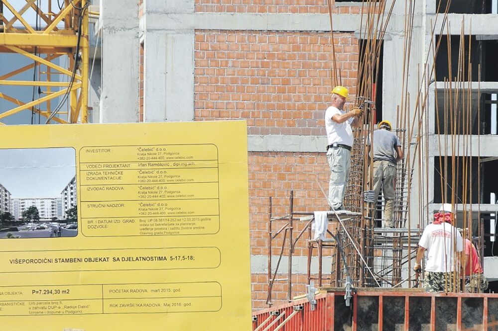 građevina, radnici, Foto: Boris Pejović