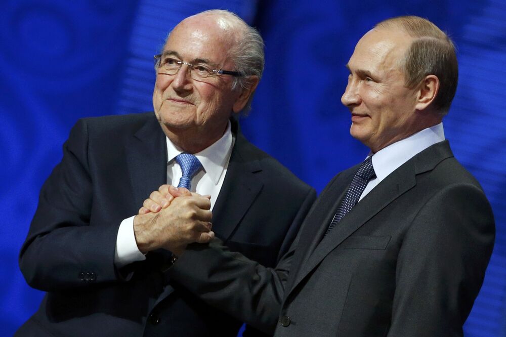 Blater i Putin, Foto: Reuters