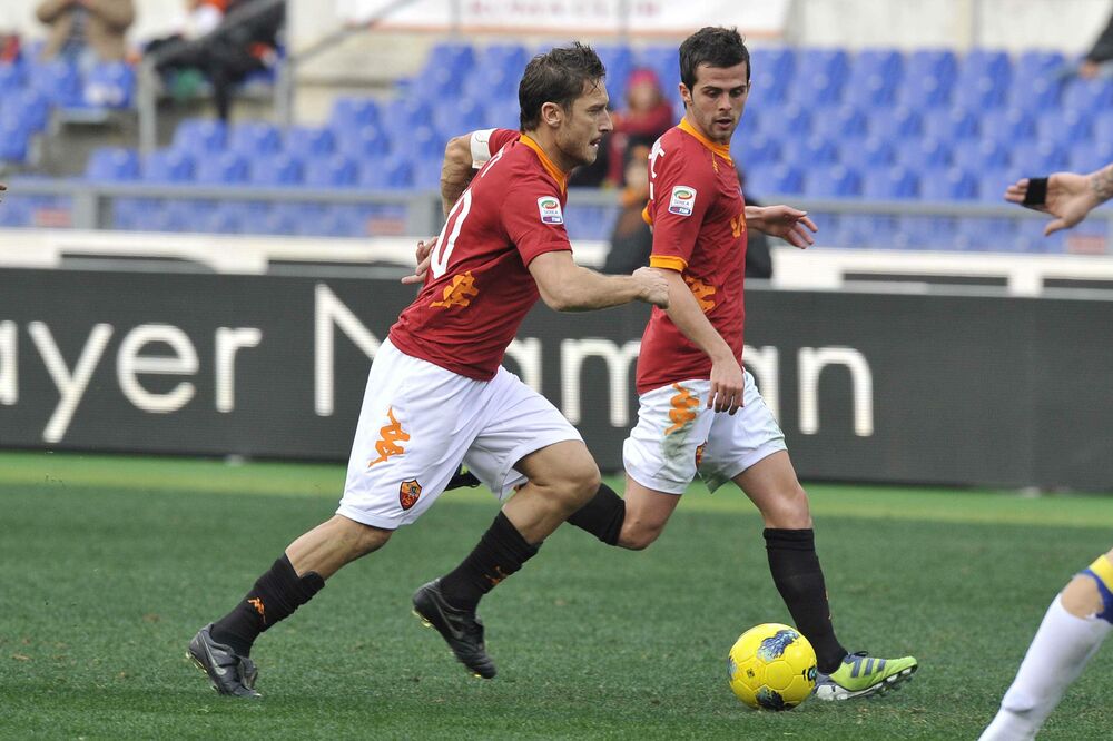 Toti i Pjanić, Foto: Asromalive.it