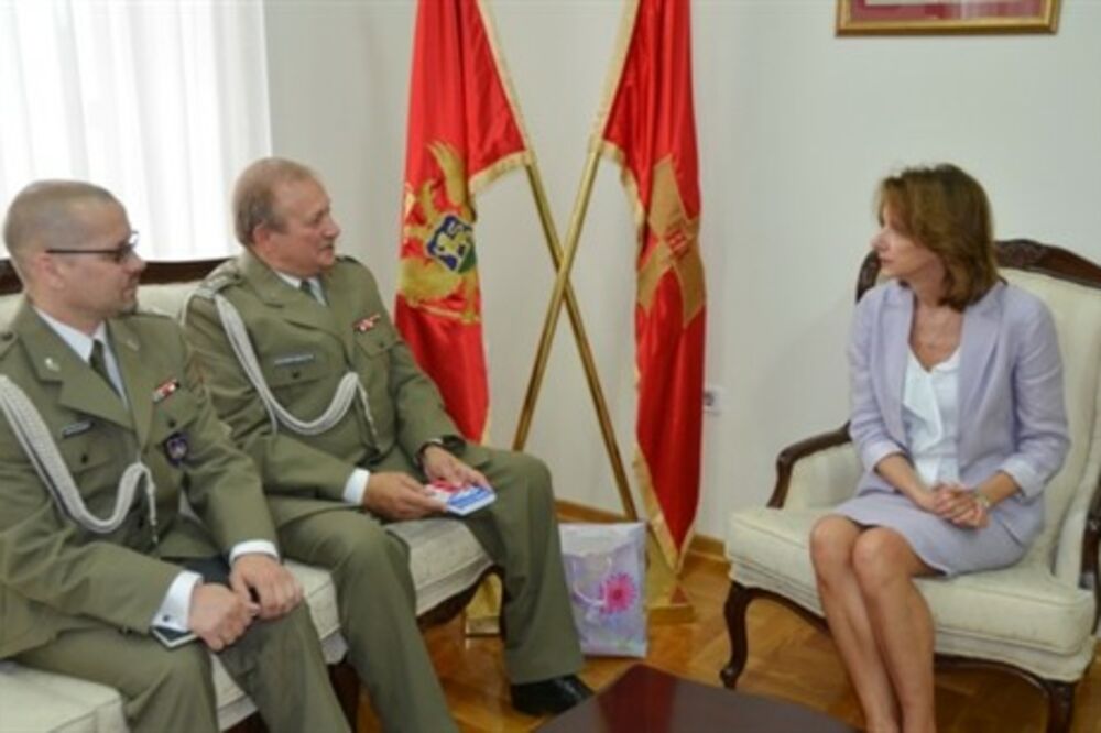 Zbignijev Rosinsk, Jeržij Sćepančika, Foto: Ministarstvo odbrane Crne Gore