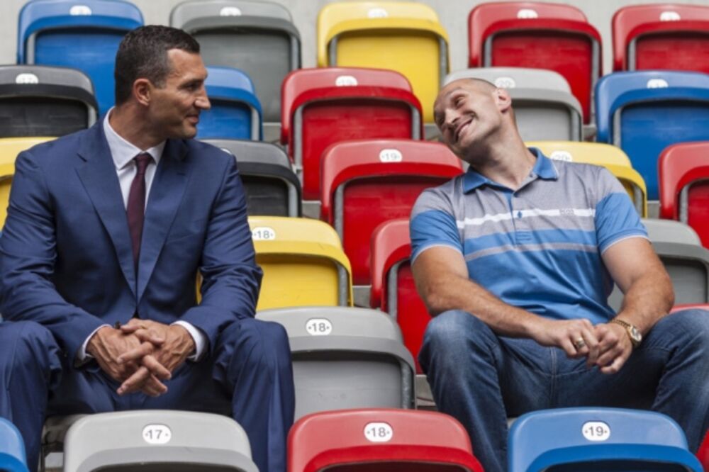 Kličko i Fjuri, Foto: Boxinngscene