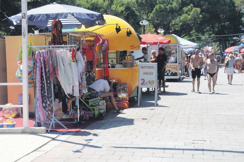 Budva šetalište, Foto: Vuk Lajović