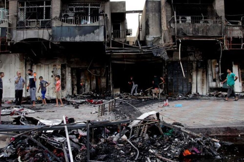 Bagdad eksplozija, Foto: Twitter.com