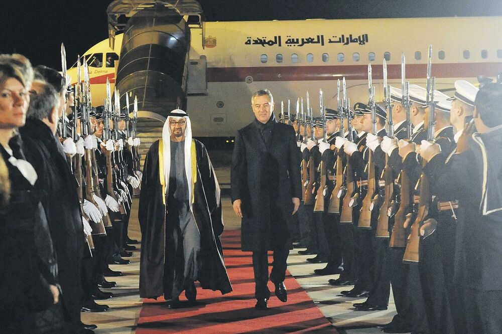 Muhamed bin Zajed, Milo Đukanović, Foto: Arhiva Vijesti
