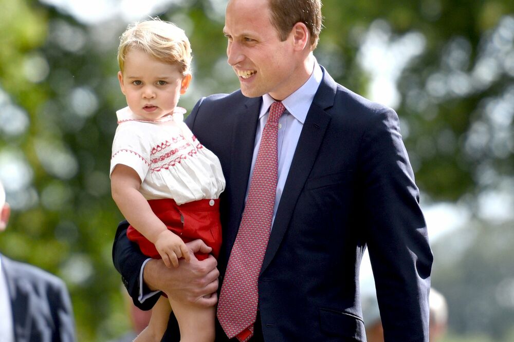 Princ Džordž, Princ Vilijam, Foto: Reuters