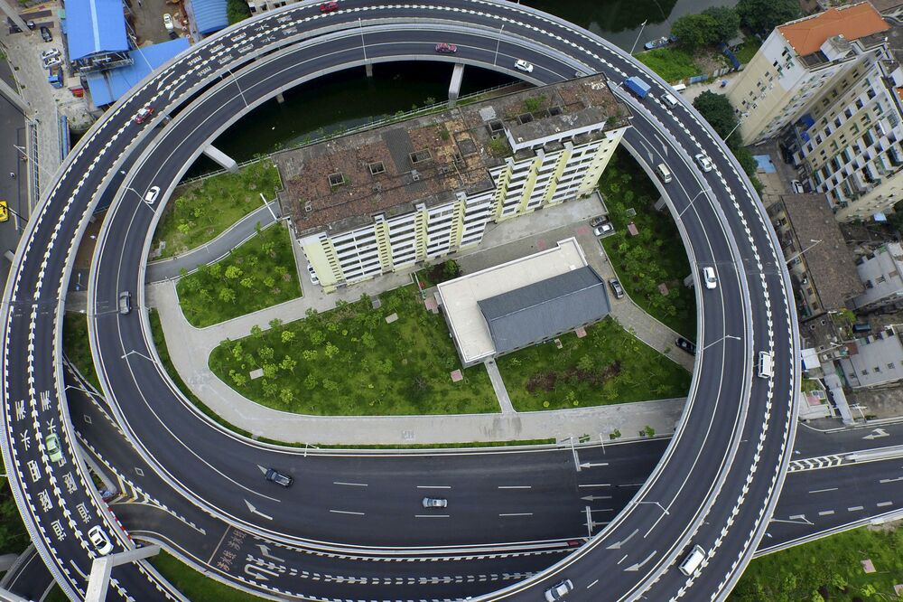 Zgrada, Kina, vijadukt, Foto: Reuters