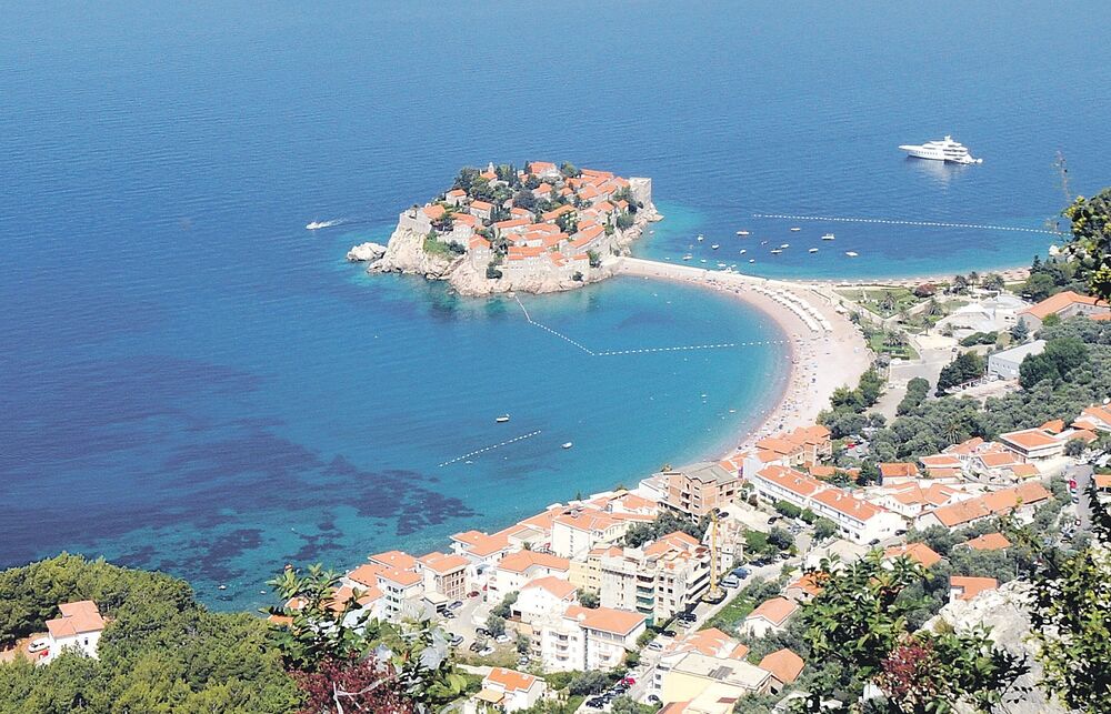 Bijeli rat, Sveti Stefan