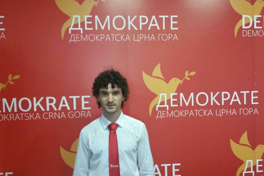 Luka Krstović, Foto: Demokratska Crna Gora