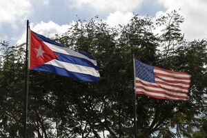 Kubanska zastava se zavijorila ispred Stejt dipartmenta