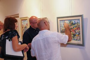 Tivat: Otvorena izložba slika Zorana Andrića