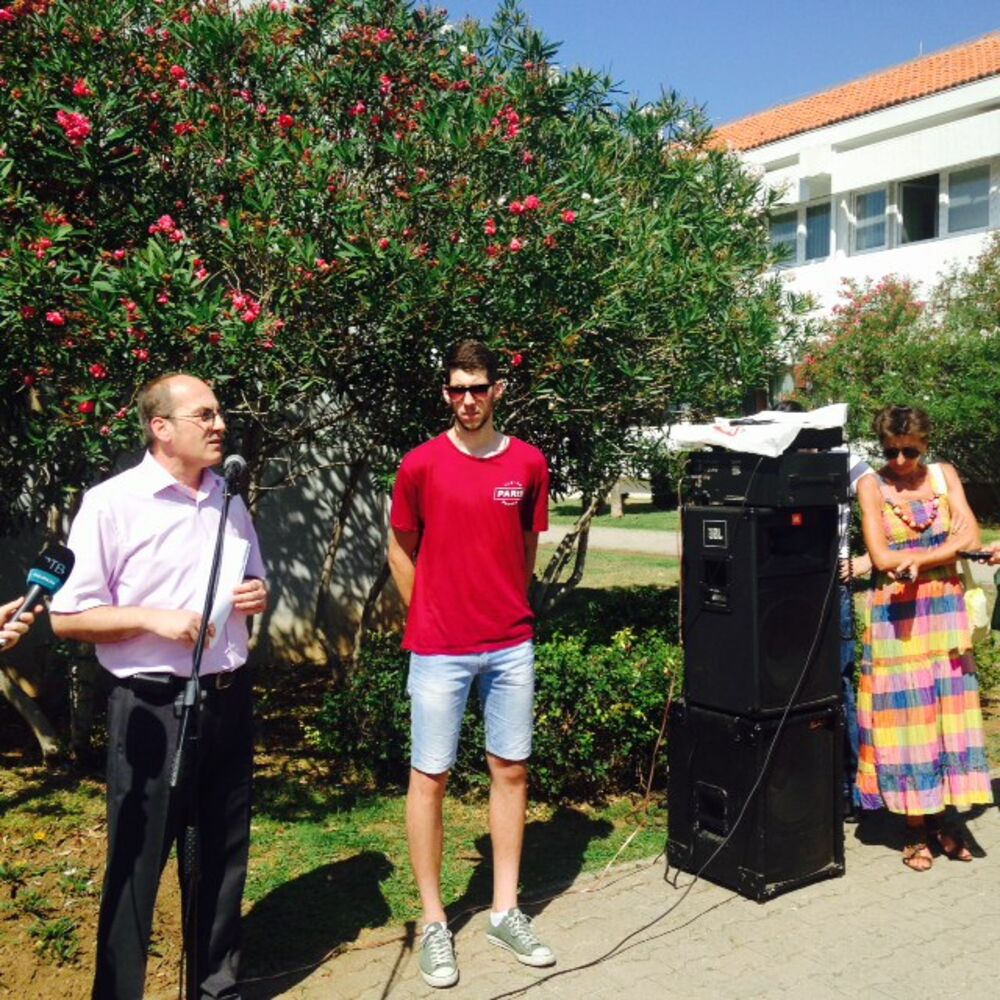 Protest URA u Budvi zbog cijene vode