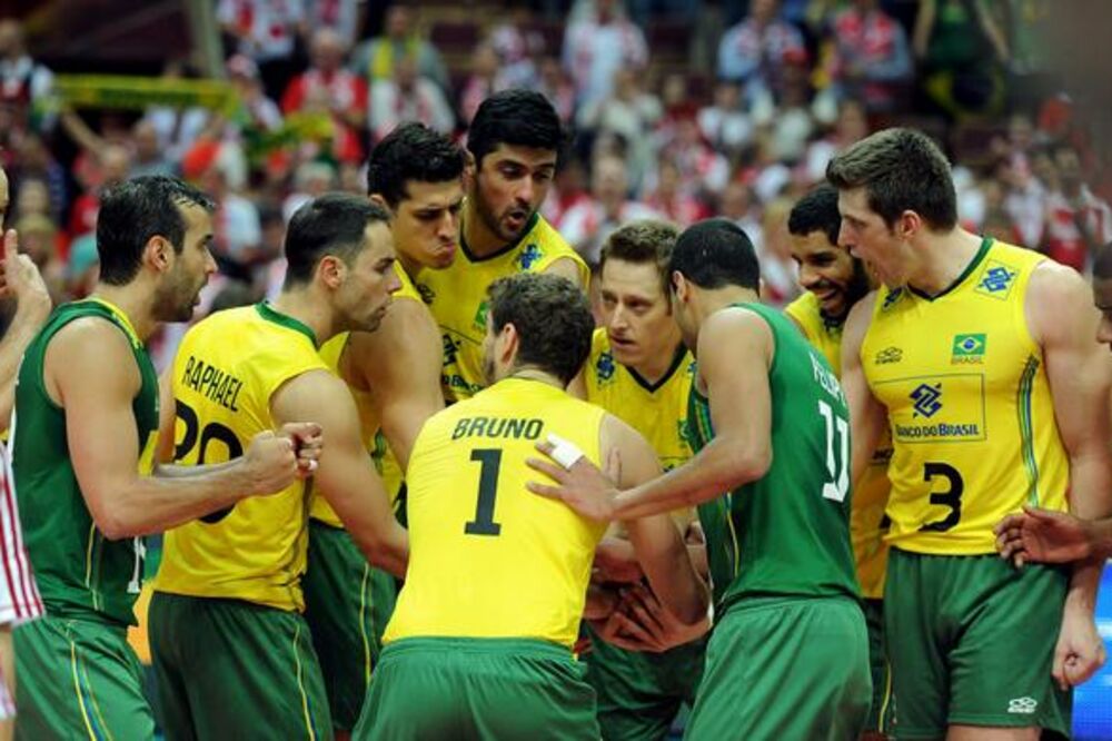 Odbojkaši Brazila, Foto: Fivb.ch