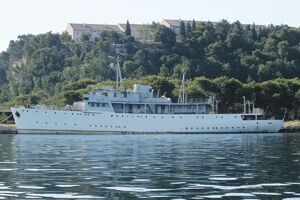 "Vis" putuje na dno mora u Istri: Komandni brod YU mornarice...