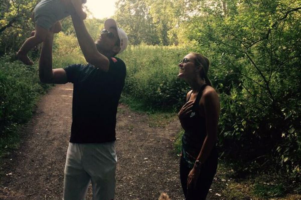 Novak Đoković, Jelena Đoković, Foto: Twitter