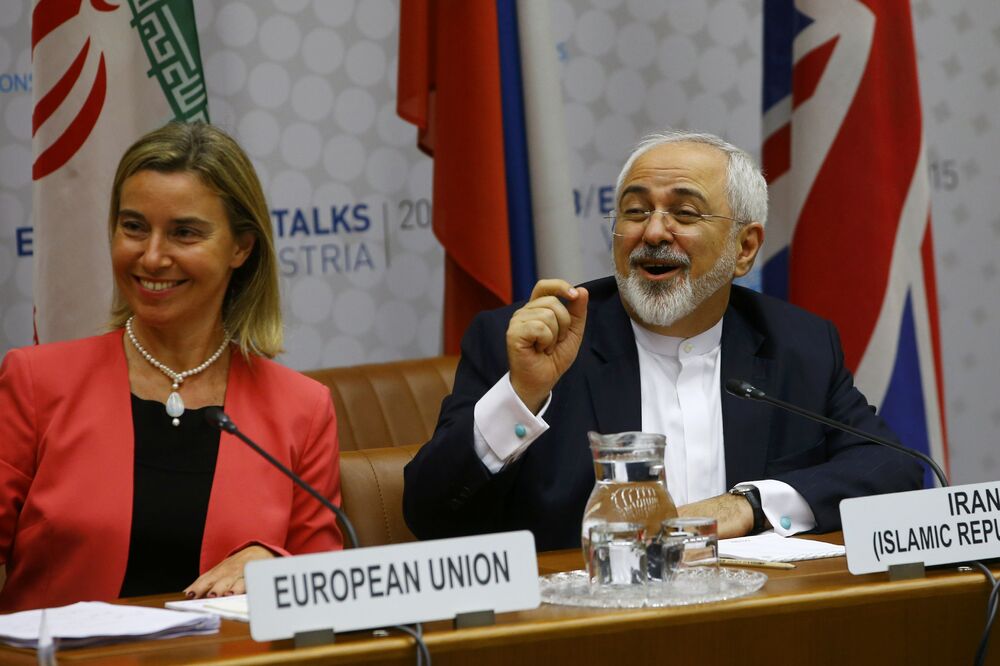 Federika Mogerini, Mohamad Džavad Zarif, Foto: Reuters
