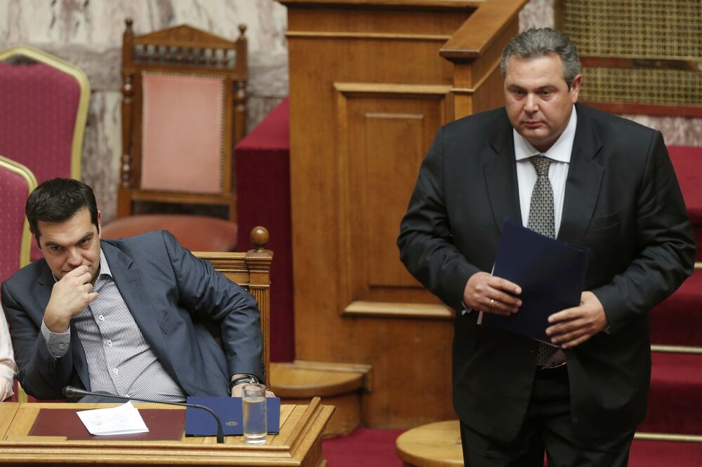 Aleksis Cipras, Panos Kamenos, Foto: Reuters