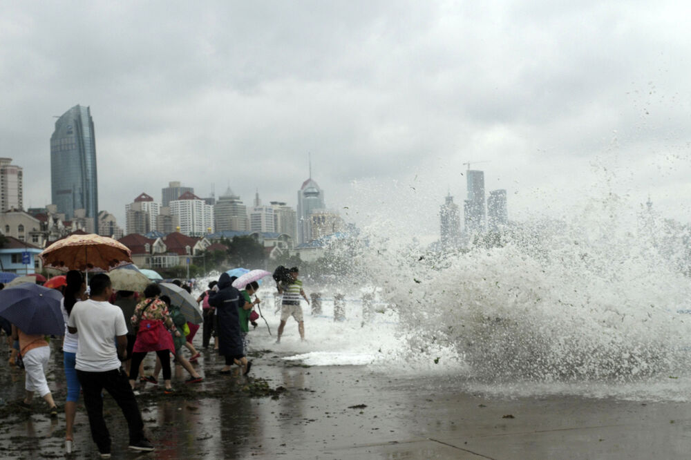 Kina tajfun, Foto: Beta/AP