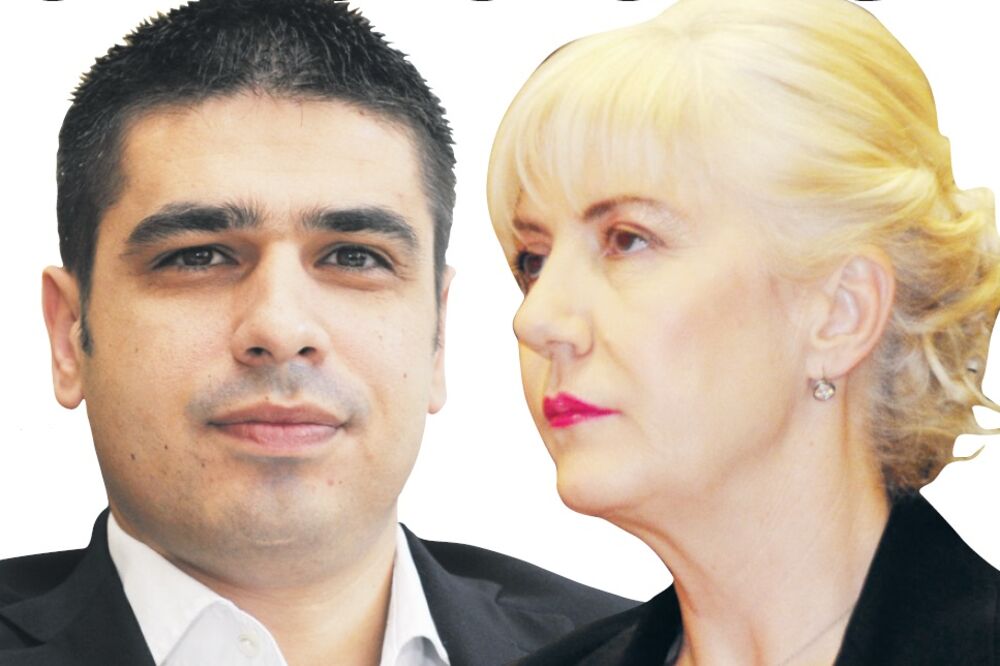 Miodrag Pešić, Ana Đukanović, Foto: Arhiva Vijesti