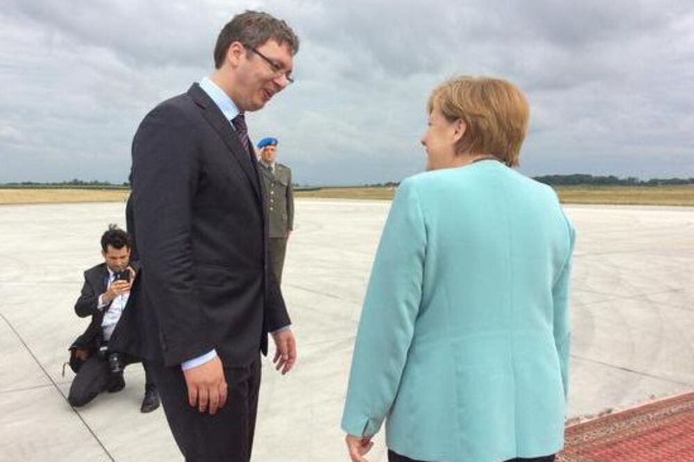 Angela Merkel, Aleksandar Vučić, Foto: Twitter