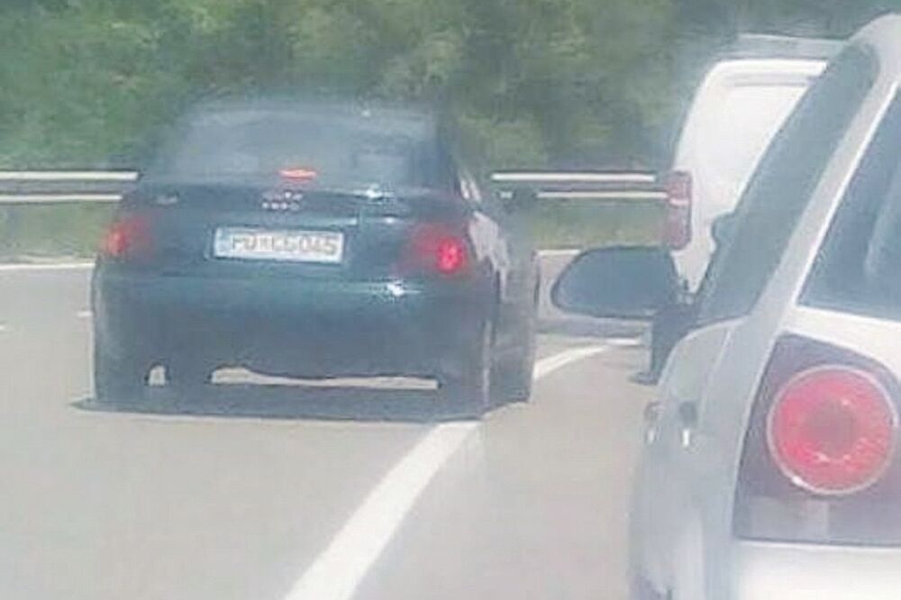 MUP, preticanje, Foto: Podgorički vremeplov