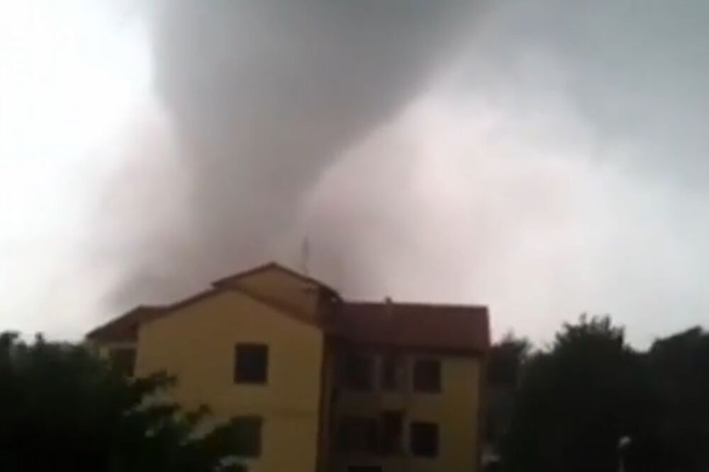 tornado, Venecija, Foto: Screenshot (YouTube)