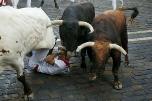 Tradicionalna trka u Španiji: Bikovi proboli troje ljudi