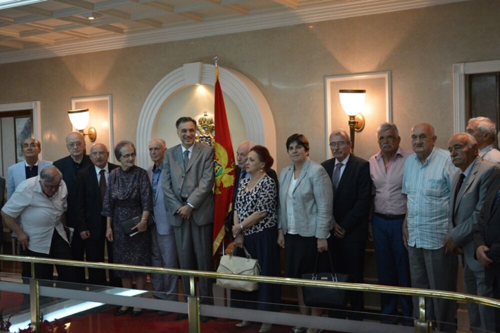 Filip Vujanović, SUBNOR, Antifašisti, Foto: Kabinet predsjednika Crne Gore