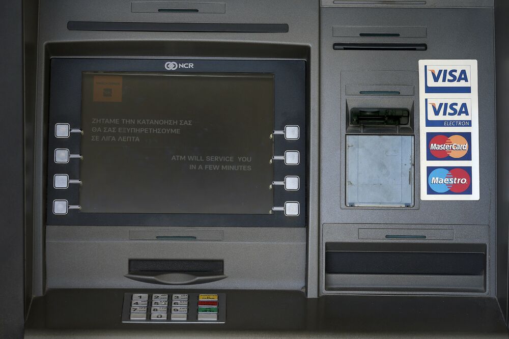Grčka bankomat, Foto: Reuters