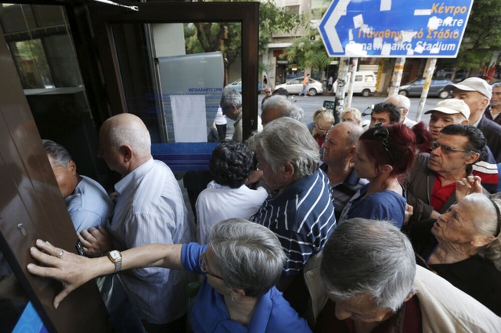 Grčka, banke, Foto: Reuters