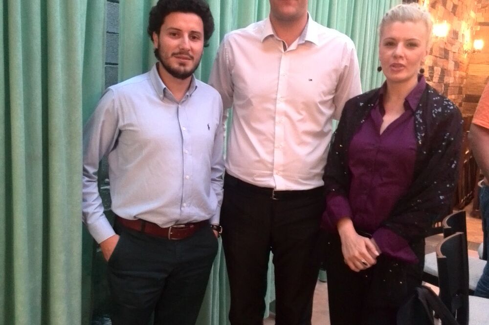 Dritan Abazović, Rade Milošević, Maida Zilić-Delić, Foto: URA